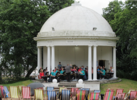 Band in Vale Park